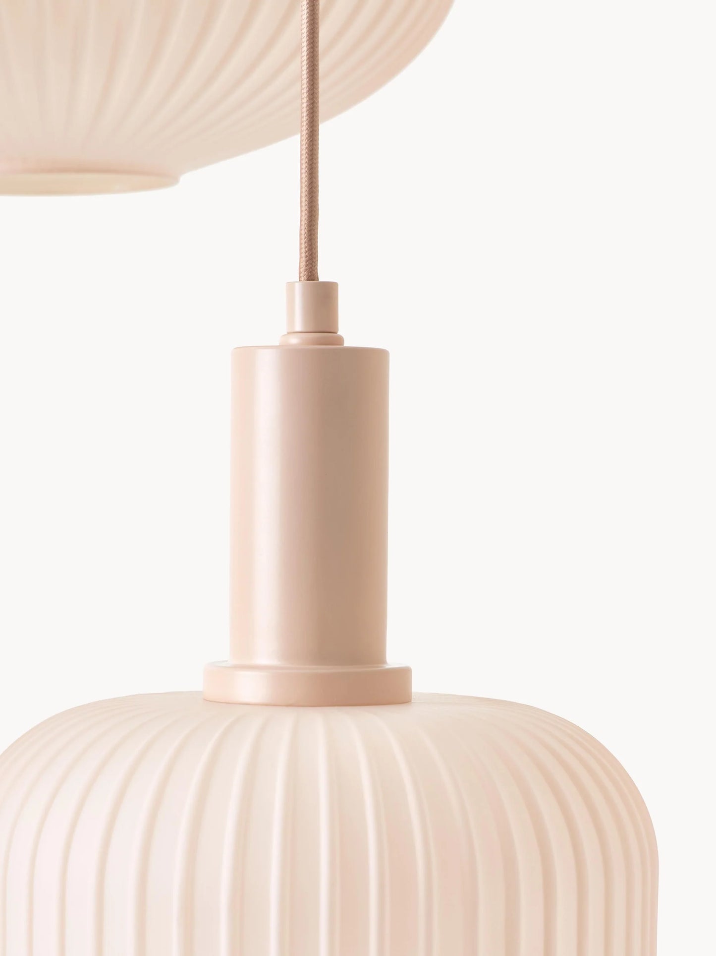 Lampa wisząca ze szkła opalowego Candela