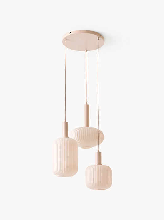 Lampa wisząca ze szkła opalowego Candela
