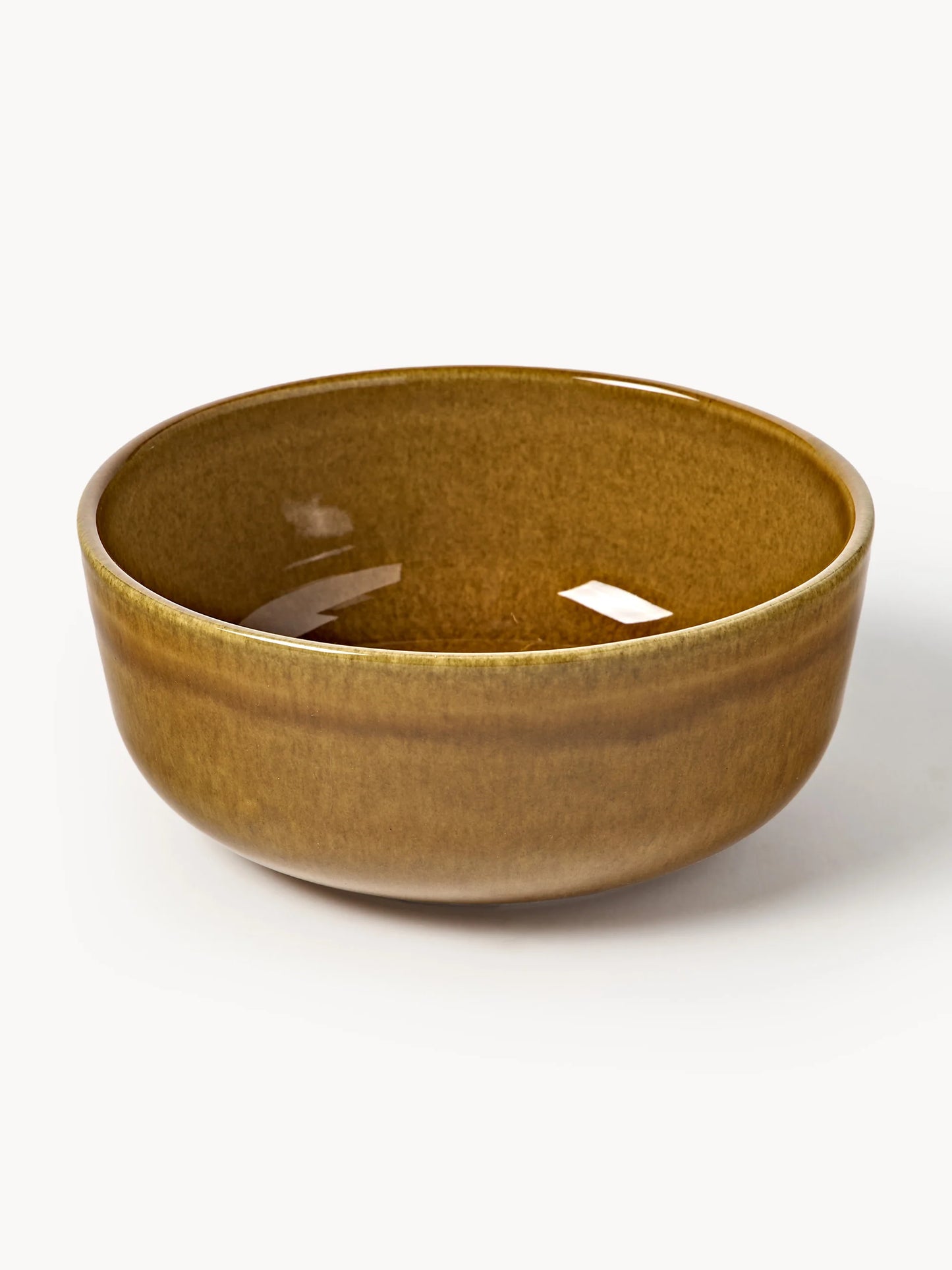 Komplet ręcznie wykonanych naczyń z kamionki Ethel, dla 4 osób (12 elem.)