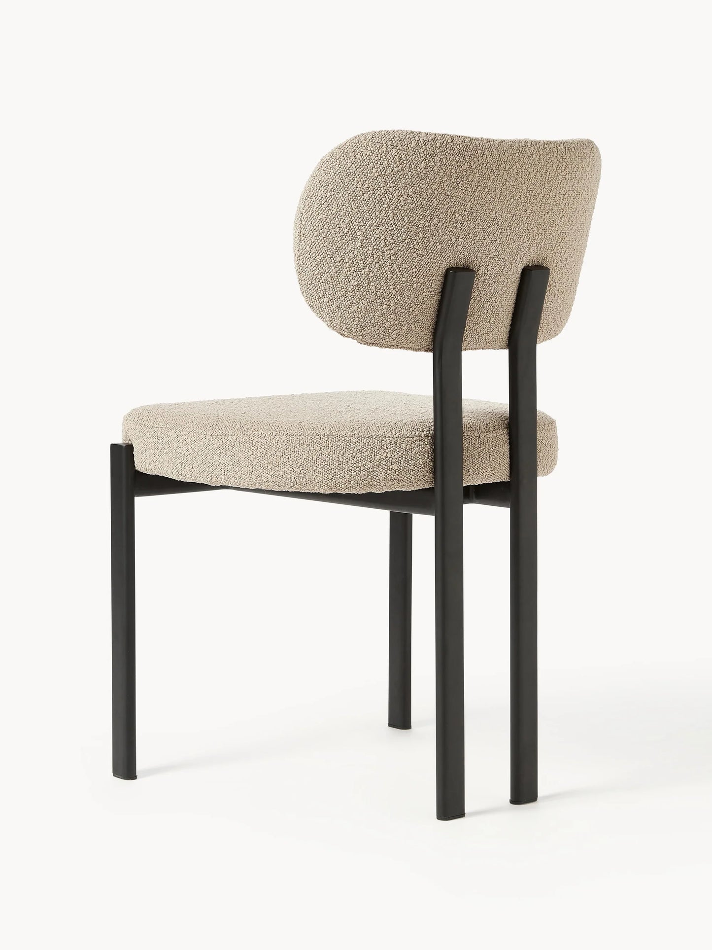 Krzesło tapicerowane Bouclé Adrien