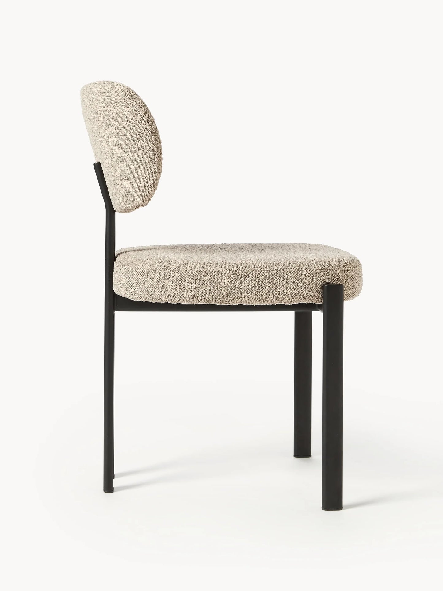 Krzesło tapicerowane Bouclé Adrien