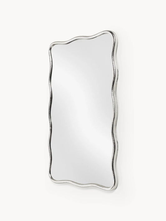 Lustro ścienne z metalową ramą Reggie