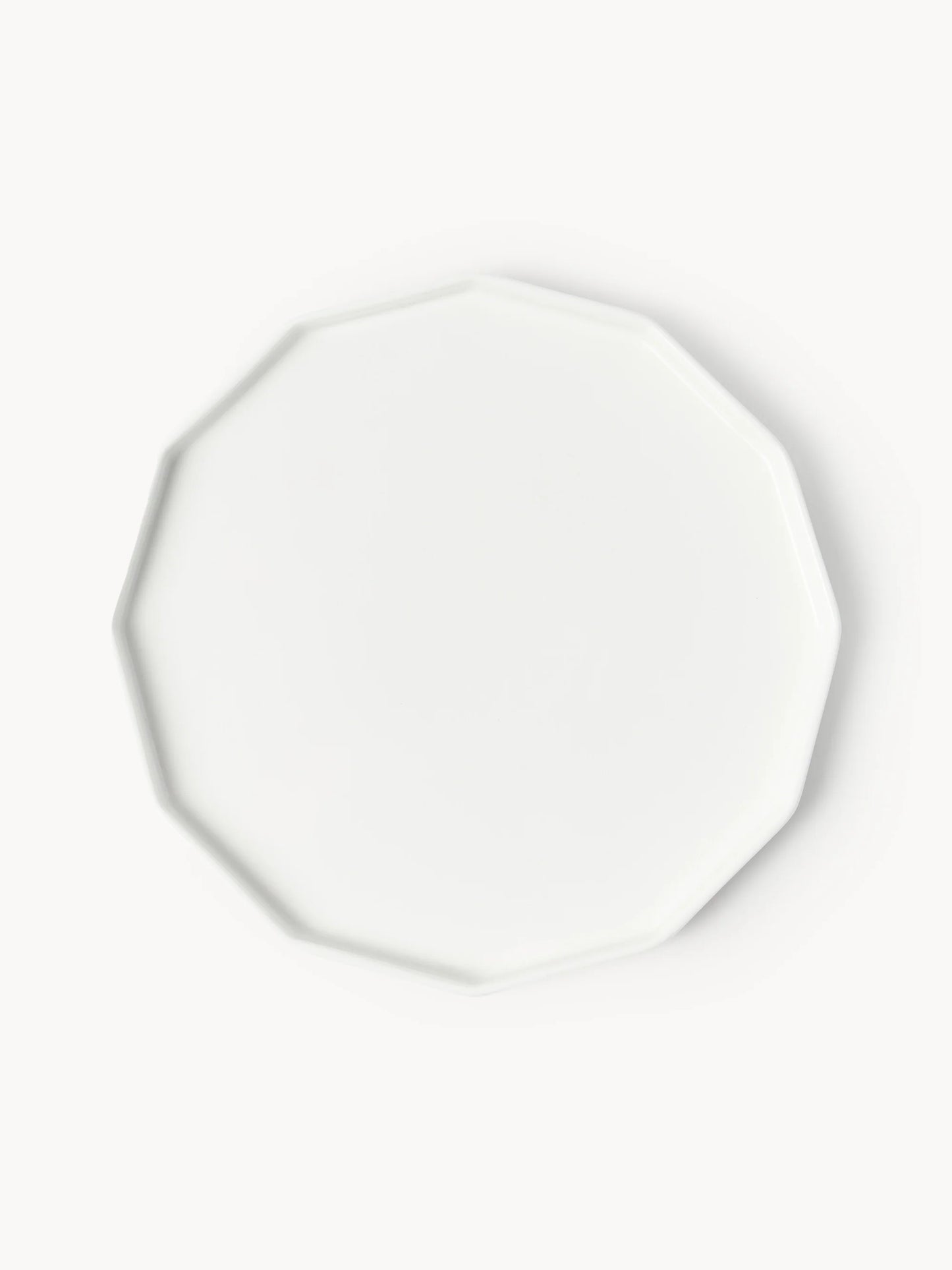 Komplet naczyń z porcelany Angoli, dla 4 osób (12 elem.)