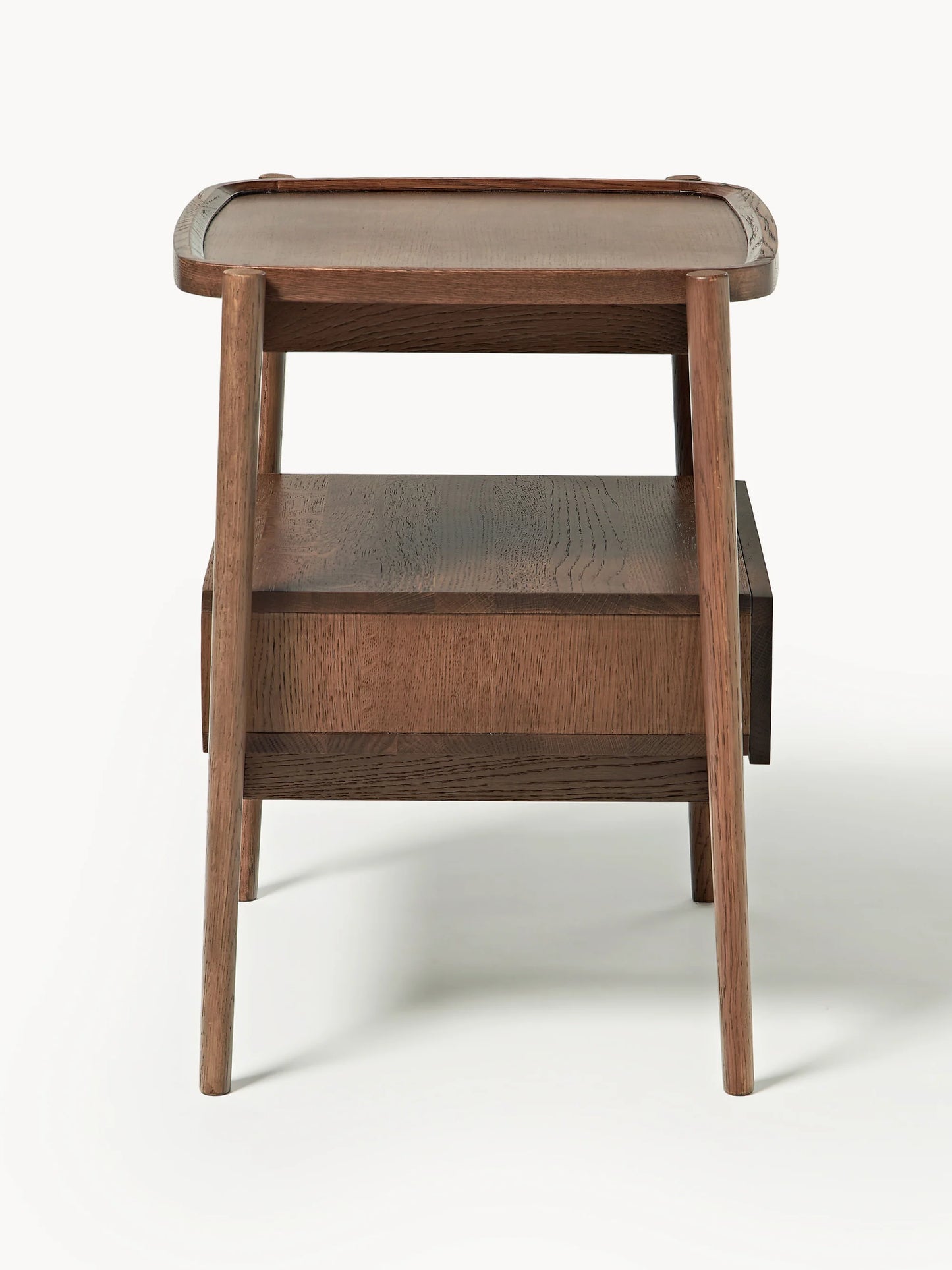 Szafka nocna z drewna dębowego Libby