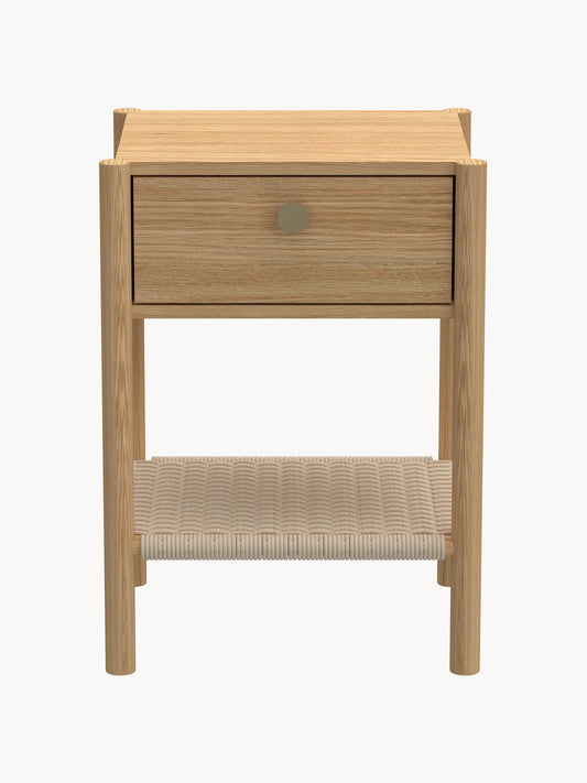 Szafka nocna z drewna Monfort