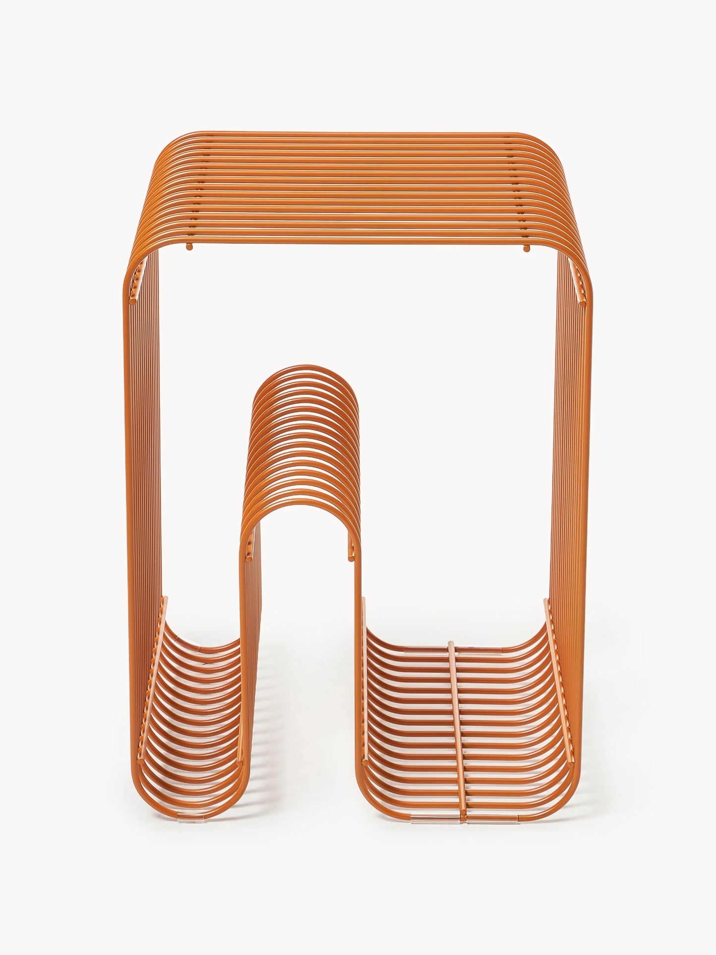 Stołek z metalu Curva