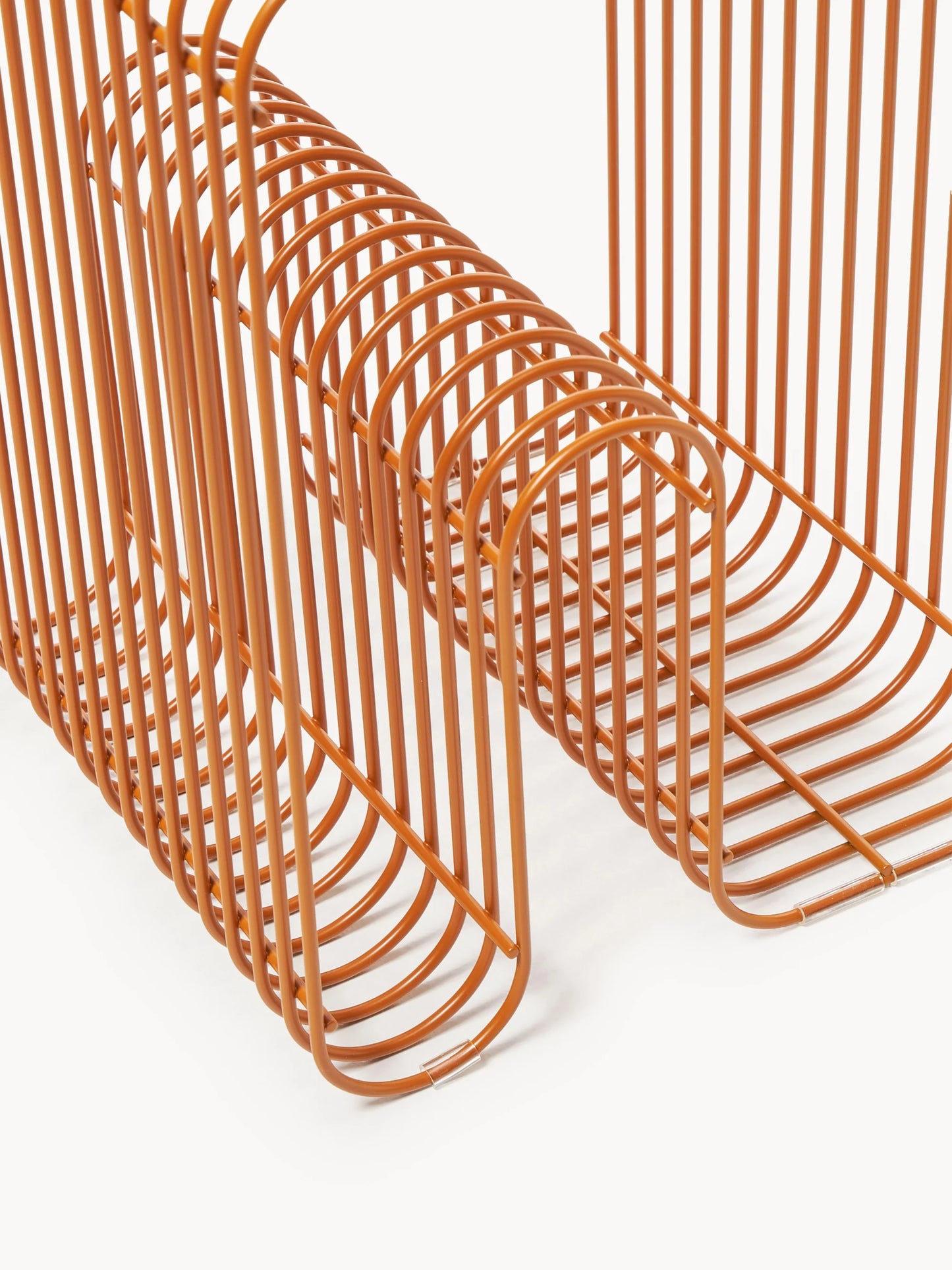 Stołek z metalu Curva