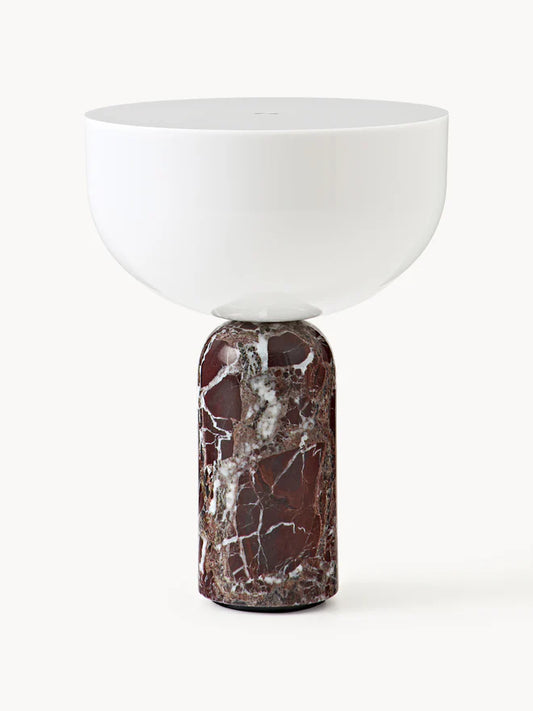 Lampa stołowa LED z marmuru z funkcją przyciemniania Kizu