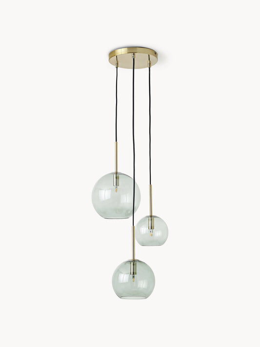 Lampa wisząca ze szkła Raquel