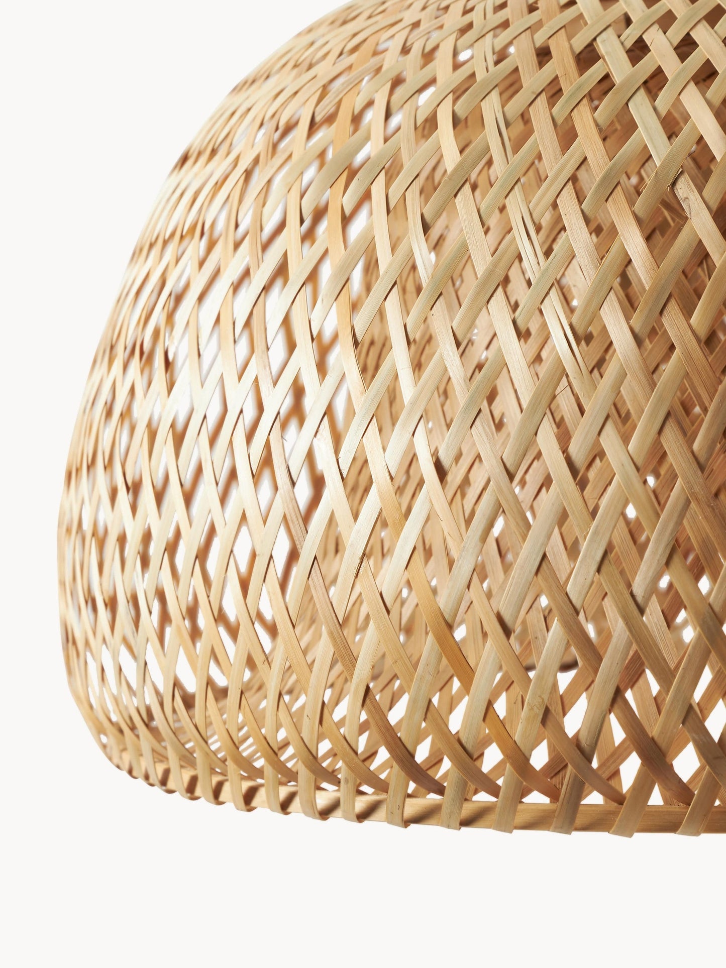 Lampa wisząca z drewna bambusowego Eden