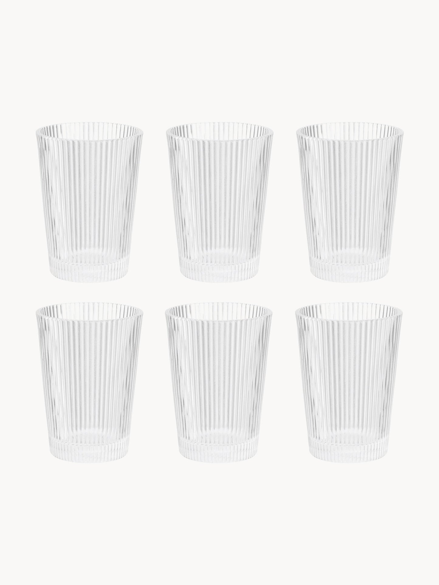 Szklanka Pilastro, 6 szt.