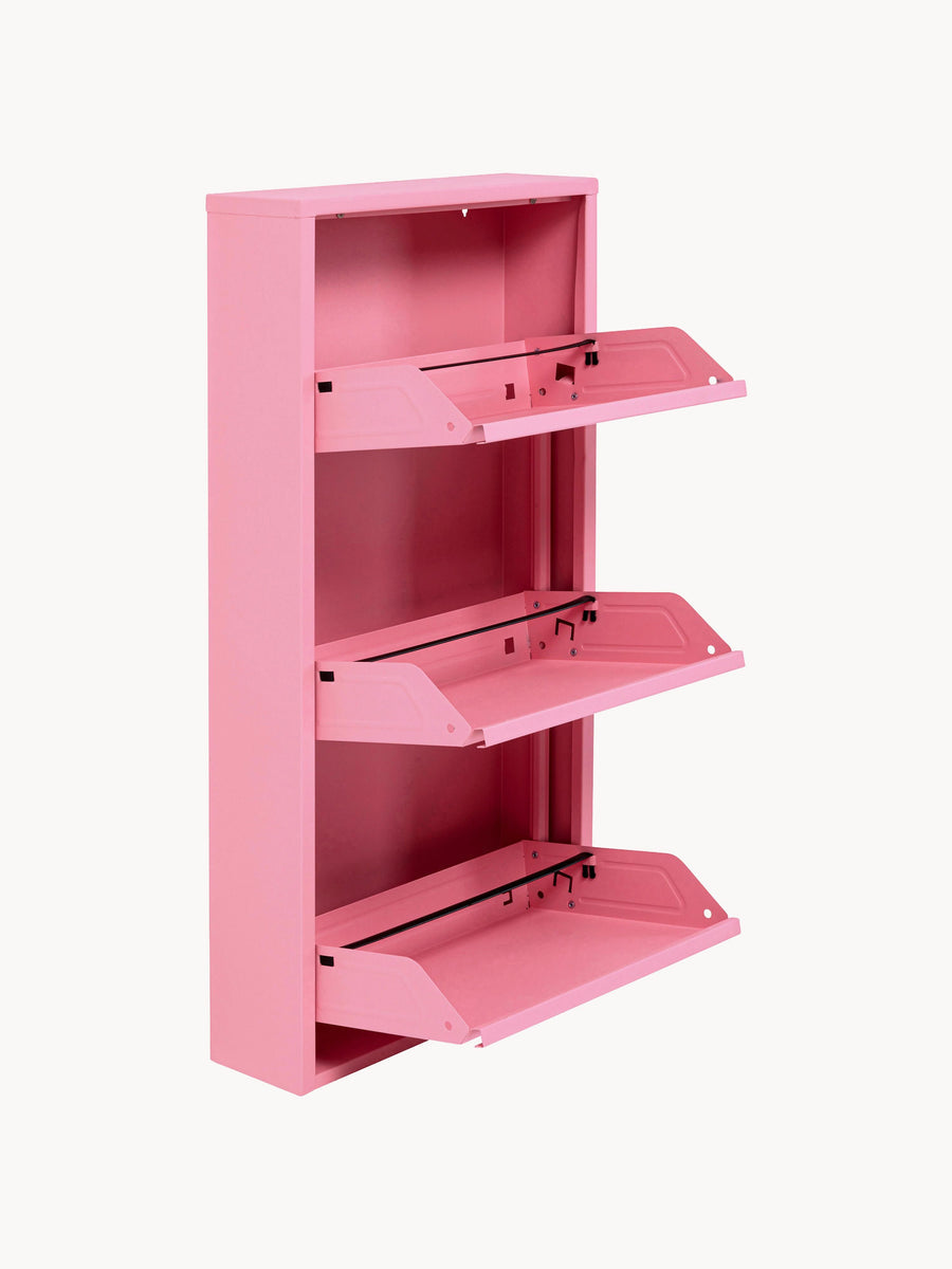 Ścienna szafka na buty z przedziałami Caruso