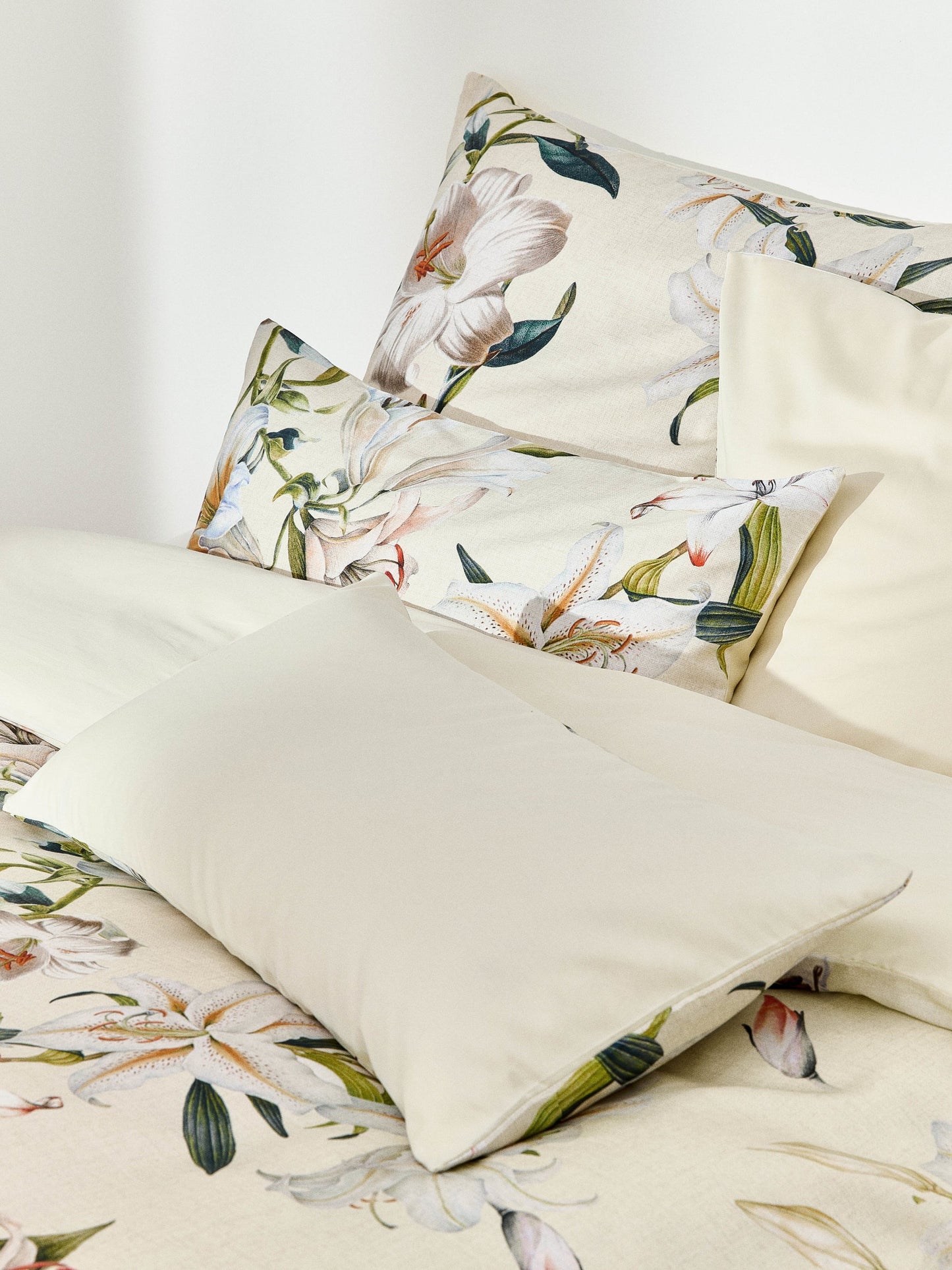 Poszwa na kołdrę z satyny bawełnianej Flori