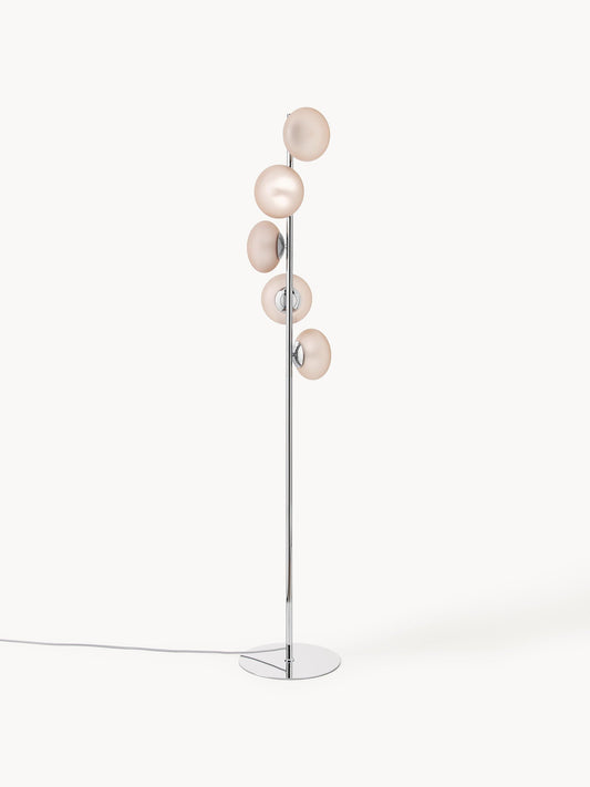 Lampa podłogowa ze szkła opalowego Rosia