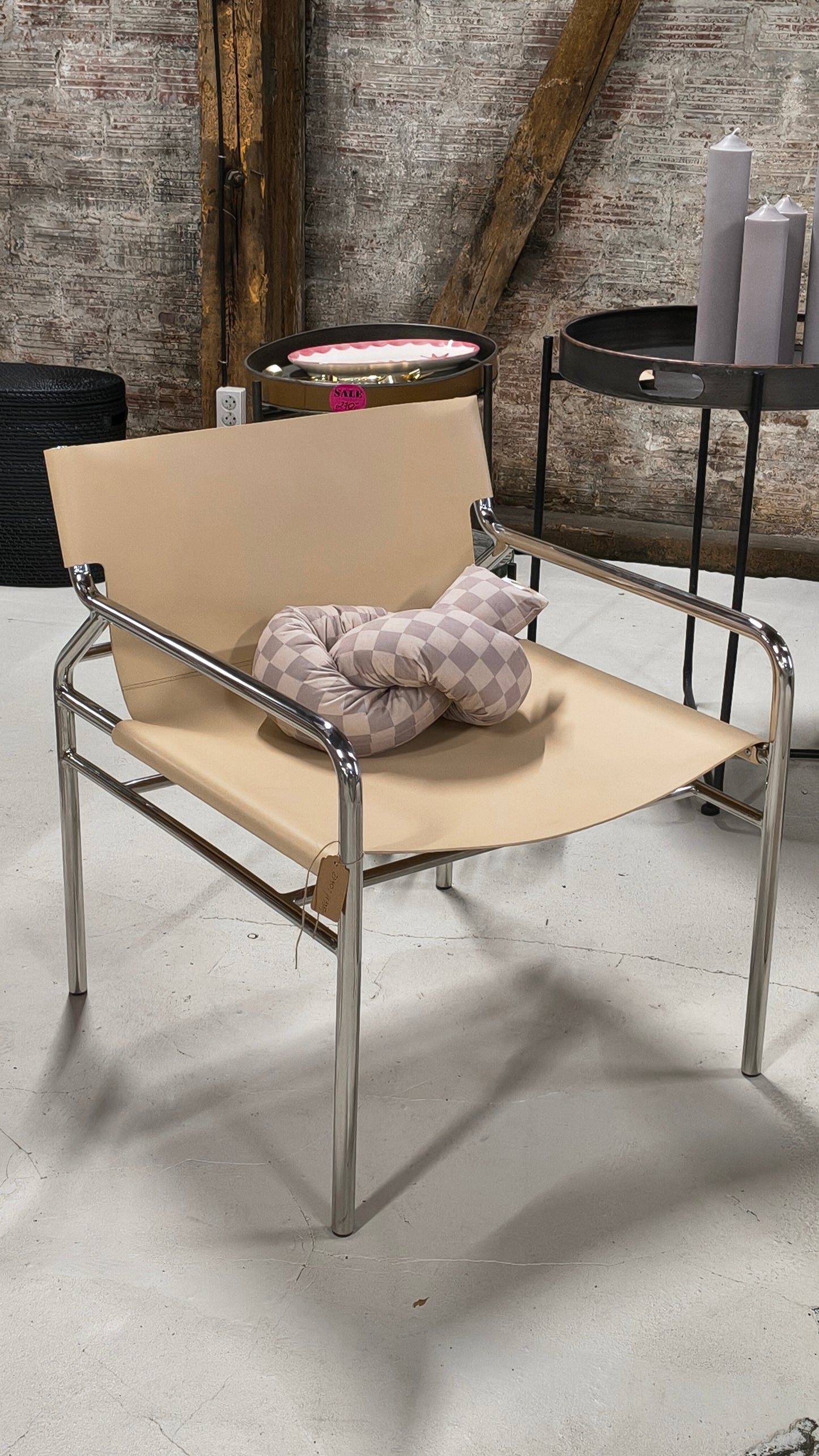 Fotel wypoczynkowy ze skóry Dion