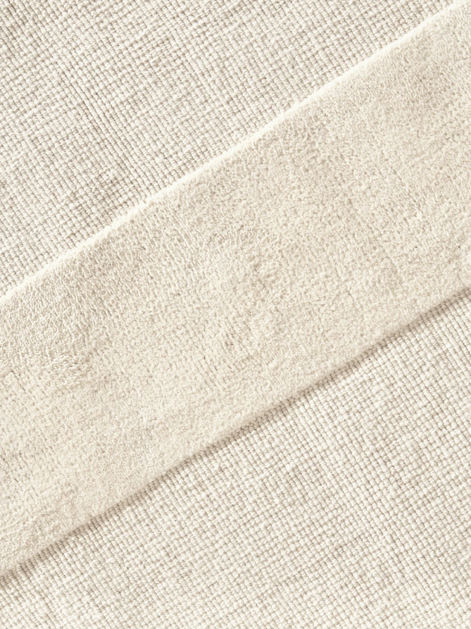 Ręcznie tkany dywan z bawełny z wypukłą strukturą Dania